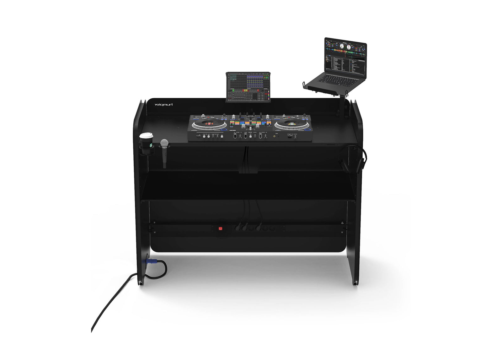 ProX XFH-HUMPTERCUBE Professional Compact DJ Workstation by ProX Cases