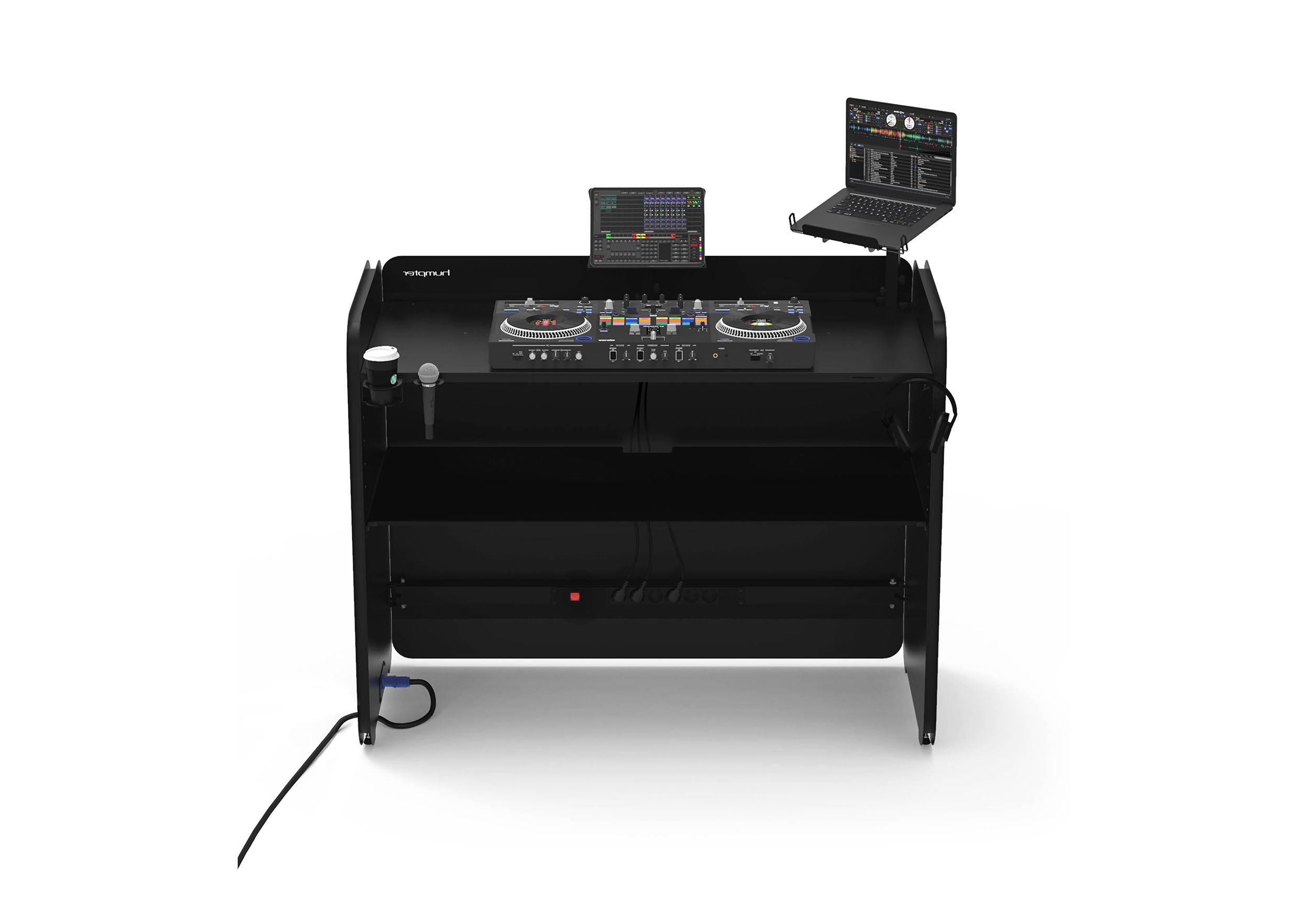 ProX XFH-HUMPTERCUBE Professional Compact DJ Workstation by ProX Cases