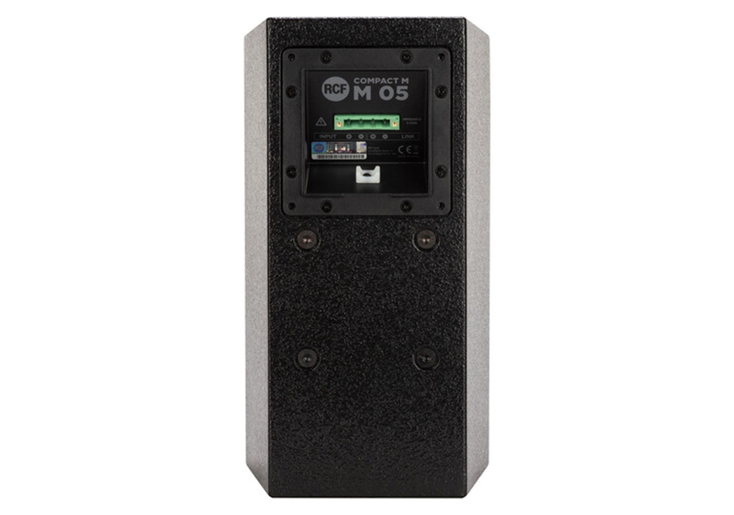 RCF COMPACT M 05, Two-Way Professional Speakers - Black by RCF