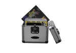 Odyssey KLP1SIL KROM Series Utility Case For  70 LPs and 12-Inch Vinyl Records - Silver by Odyssey
