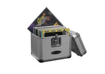 Odyssey KLP1SIL KROM Series Utility Case For  70 LPs and 12-Inch Vinyl Records - Silver by Odyssey
