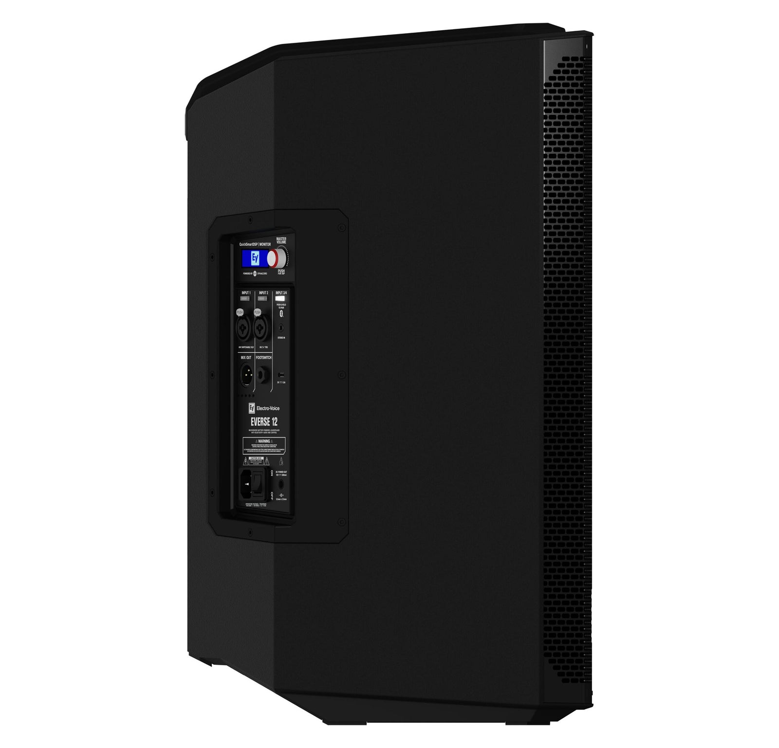 Electro-Voice Everse 12 12-inch 2-way Battery-powered PA Speaker - Black by Electro-Voice