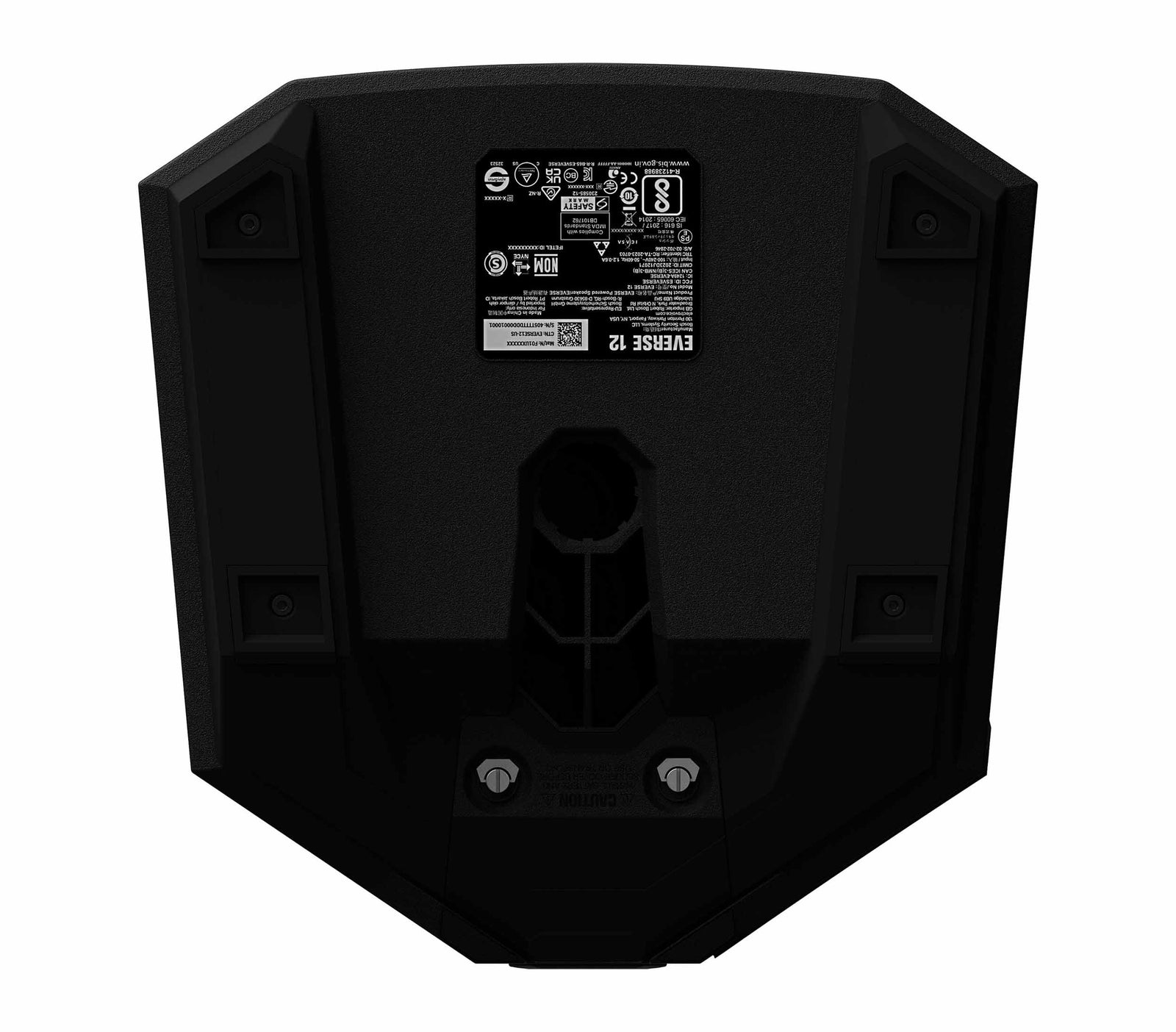 Electro-Voice Everse 12 12-inch 2-way Battery-powered PA Speaker - Black by Electro-Voice