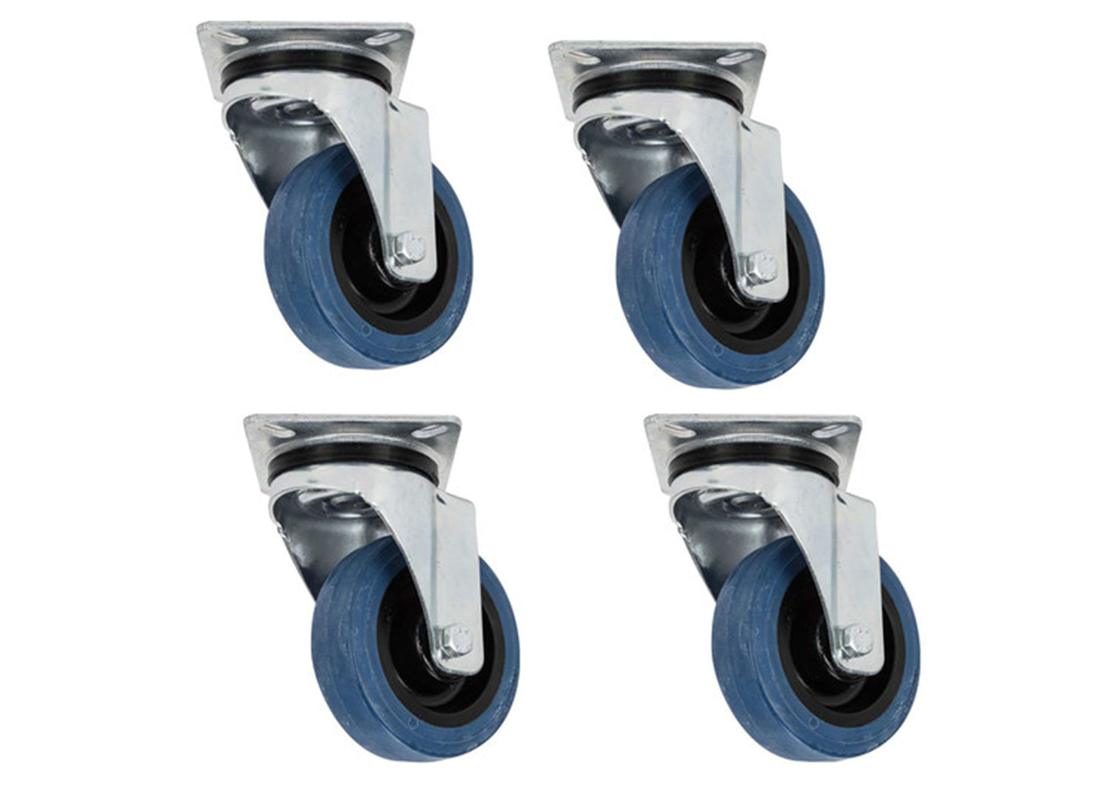Open Box: RCF AC-4CASTER-SET-LOCK, Locking Castors for Subwoofers - 4 Pack by RCF