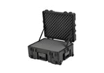 SKB Cases 3R2217-10B-CW, rSeries Waterproof Utility Case with Wheels and Cubed Foam by SKB Cases