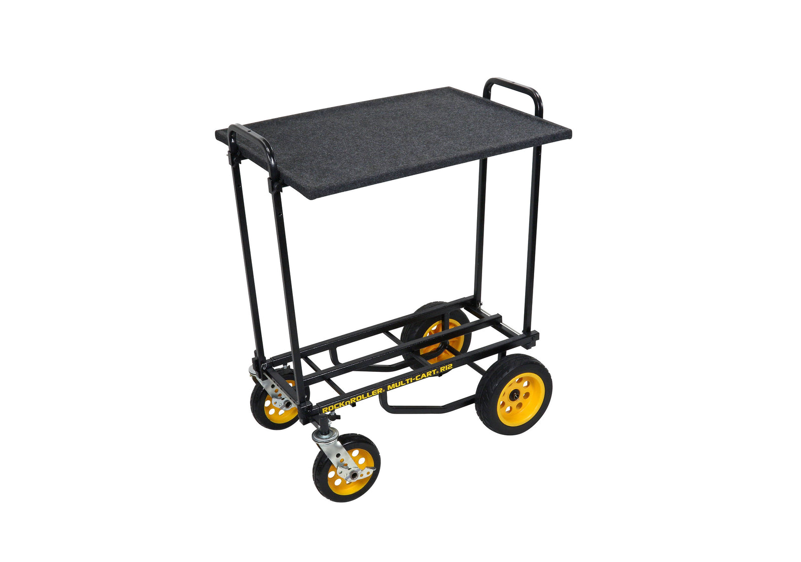 Rock N Roller RSHM2T, MultiCart 2-Tier Multimedia Shelf Set for R8, R10, and R12 Carts by Rock N Roller
