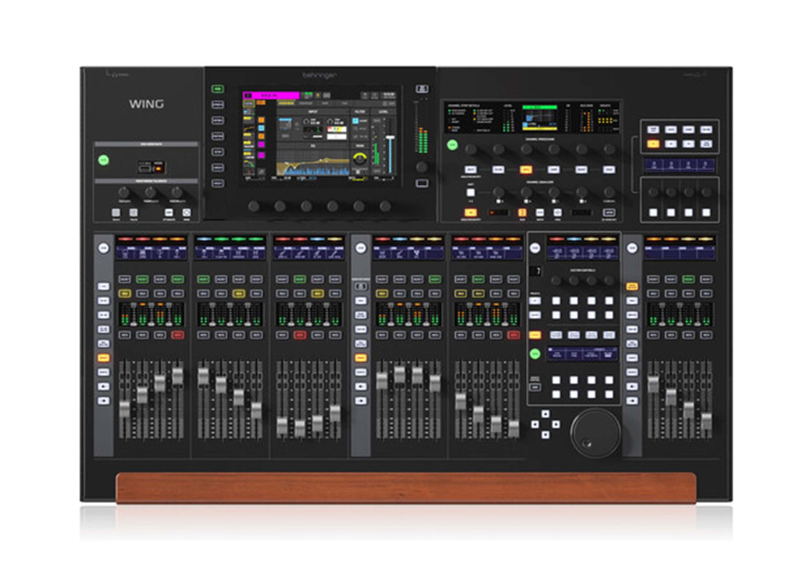 Behringer WING-BK, 48-Channel / 28-Bus Full-Stereo Digital Mixing Console - Pro Black by Behringer