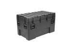 SKB Cases 3R4222-24B-EW rSeries Roto-Molded Empty Hard Case with Wheels - 42" x 22" x 24" by SKB Cases