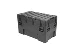 SKB Cases 3R4222-24B-L rSeries Roto-Molded Case with Layered Foam - 42" x 22" x 24" by SKB Cases