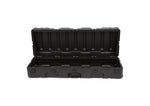 SKB Cases 3R4714-10B-EW rSeries Roto-Molded Empty Hard Case with Wheels - 47" x 14" x 10" by SKB Cases