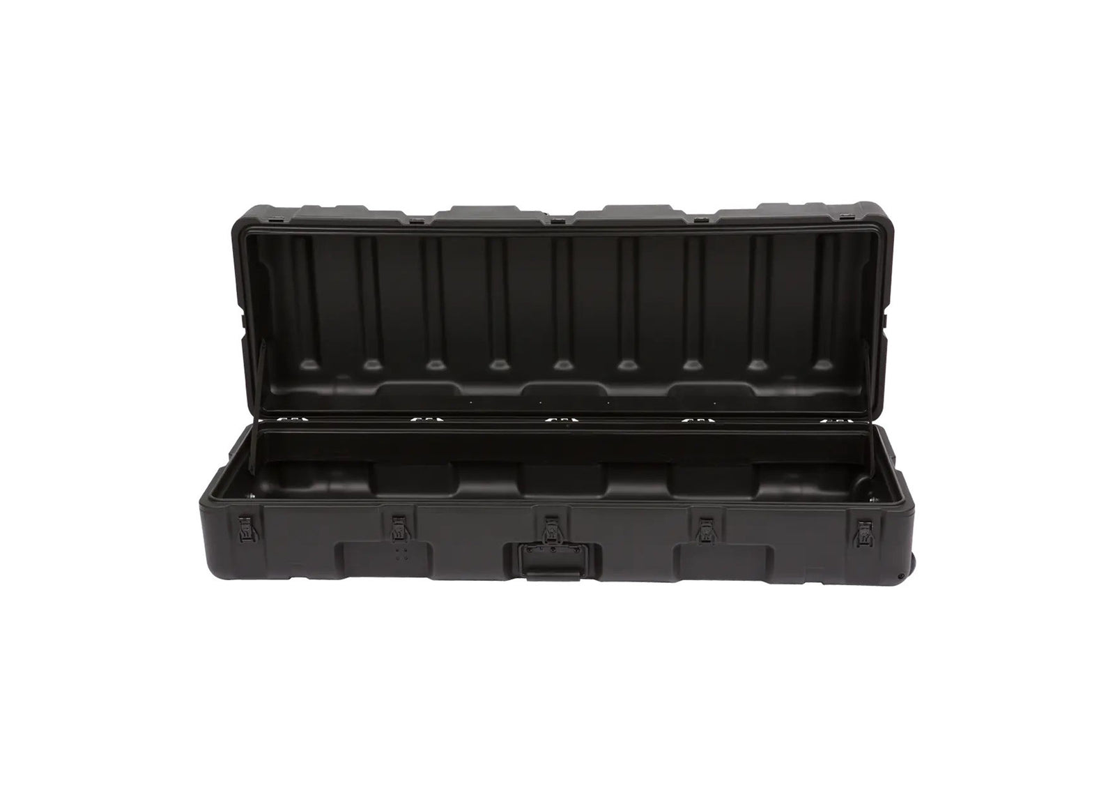 SKB Cases 3R4714-10B-EW rSeries Roto-Molded Empty Hard Case with Wheels - 47" x 14" x 10" by SKB Cases
