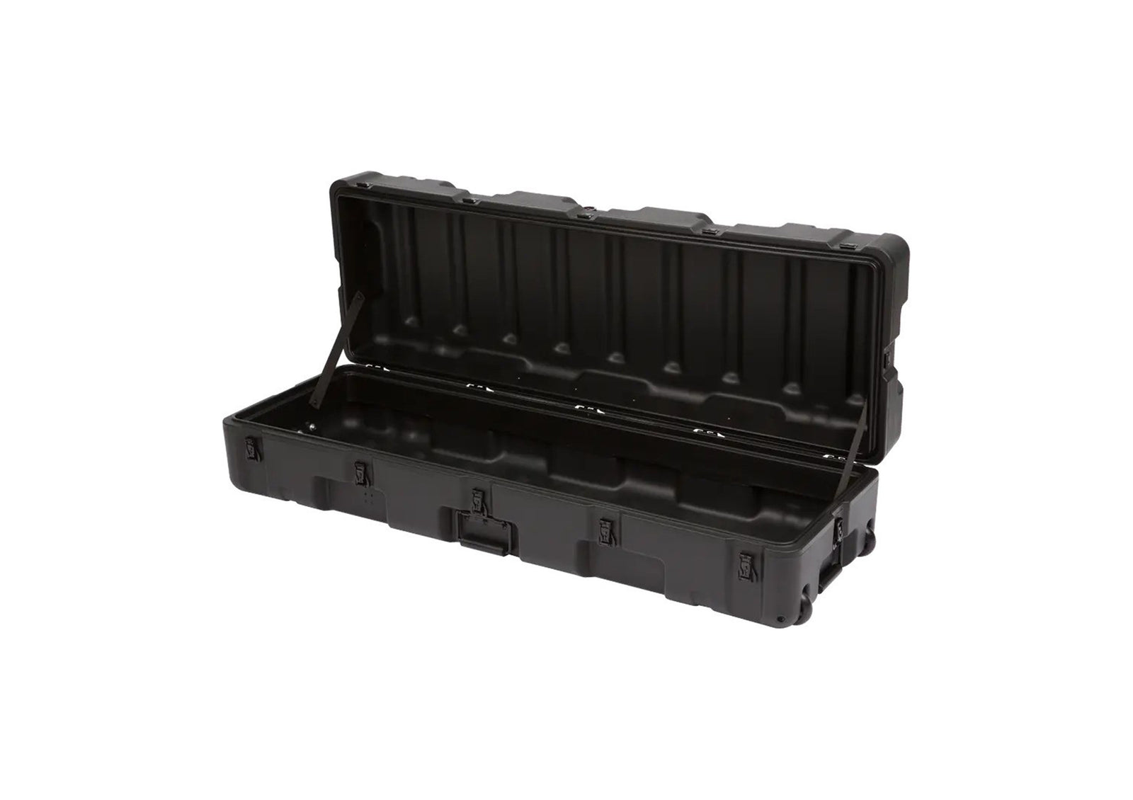 SKB Cases 3R4714-10B-EW rSeries Roto-Molded Empty Hard Case with Wheels - 47" x 14" x 10" by SKB Cases