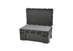 SKB Cases 3R5030-24B-L rSeries Roto-Molded Hard Case with Layered Foam - 50” x 30” x 24” by SKB Cases