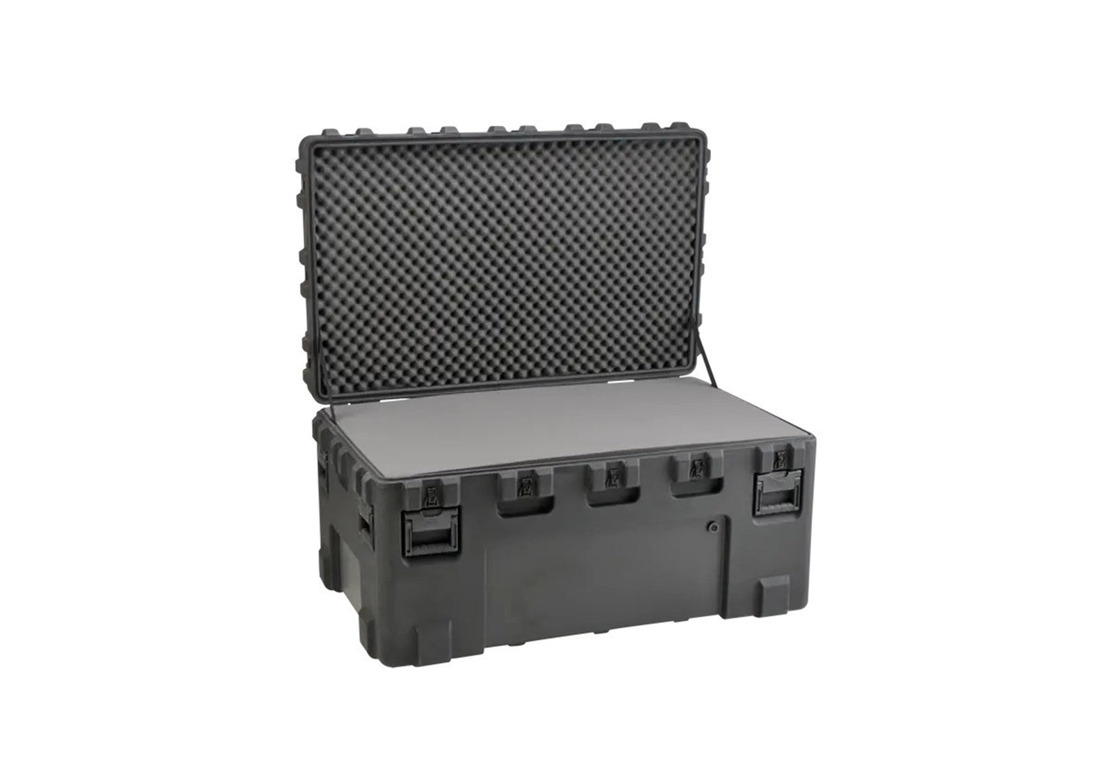 SKB Cases 3R5030-24B-L rSeries Roto-Molded Hard Case with Layered Foam - 50” x 30” x 24” by SKB Cases