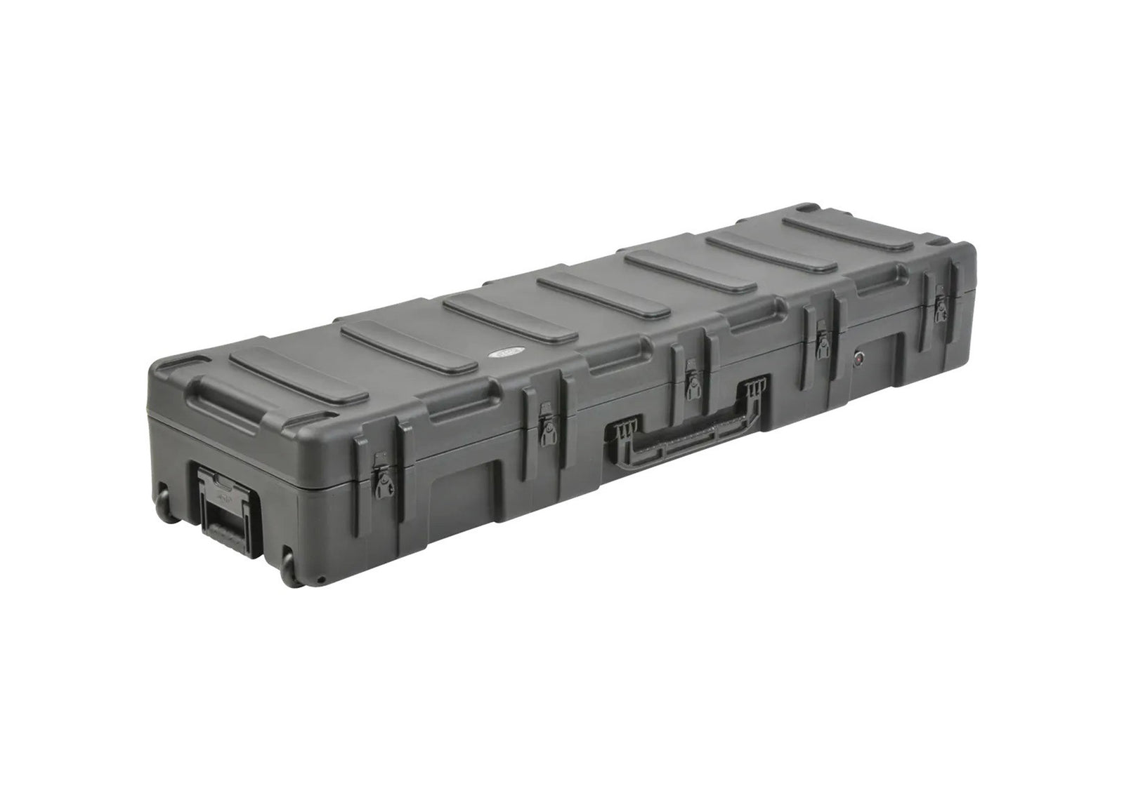 SKB Cases 3R6416-8B-EW rSeries Roto-Molded Empty Hard Case with Wheels - 64" X 16" X 8" by SKB Cases