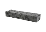SKB Cases 3R6416-8B-EW rSeries Roto-Molded Empty Hard Case with Wheels - 64" X 16" X 8" by SKB Cases