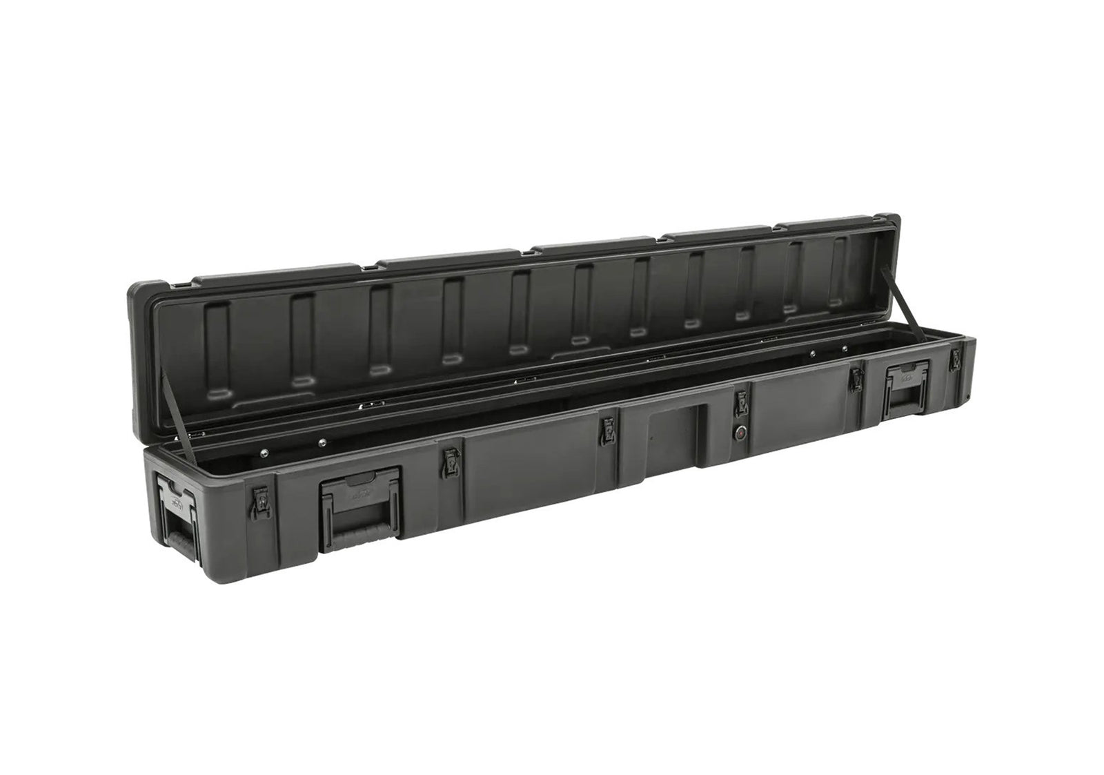 SKB Cases 3R7408-8B-EW rSeries Roto-Molded Empty Hard Case with Wheels - 74" X 8" X 8" by SKB Cases