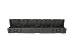 SKB Cases 3R7408-8B-EW rSeries Roto-Molded Empty Hard Case with Wheels - 74" X 8" X 8" by SKB Cases