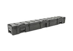 SKB Cases 3R7408-8B-EW rSeries Roto-Molded Empty Hard Case with Wheels - 74" X 8" X 8" by SKB Cases