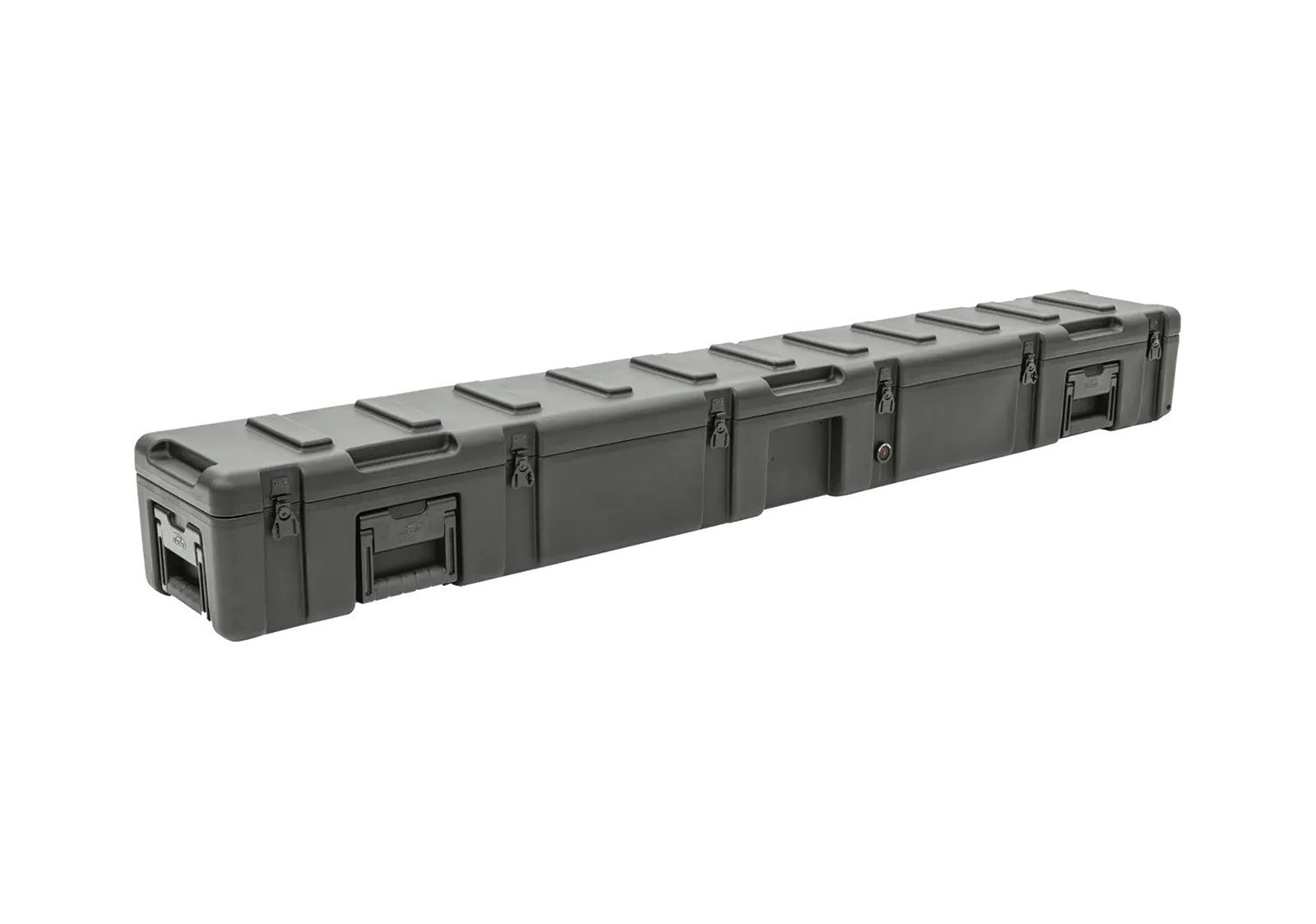 SKB Cases 3R7408-8B-EW rSeries Roto-Molded Empty Hard Case with Wheels - 74" X 8" X 8" by SKB Cases