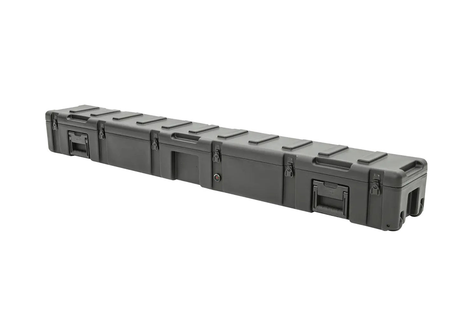 SKB Cases 3R7408-8B-EW rSeries Roto-Molded Empty Hard Case with Wheels - 74" X 8" X 8" by SKB Cases