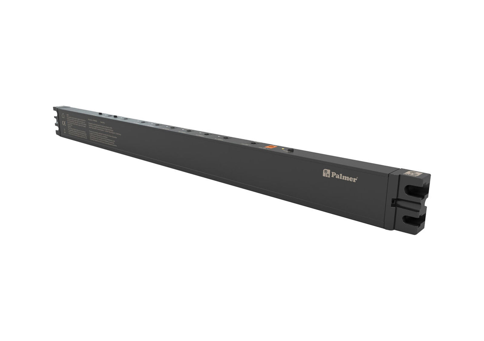 PLAMER PPEDALBAY60PB Pedal Board with Integrated Power Supply by Palmer