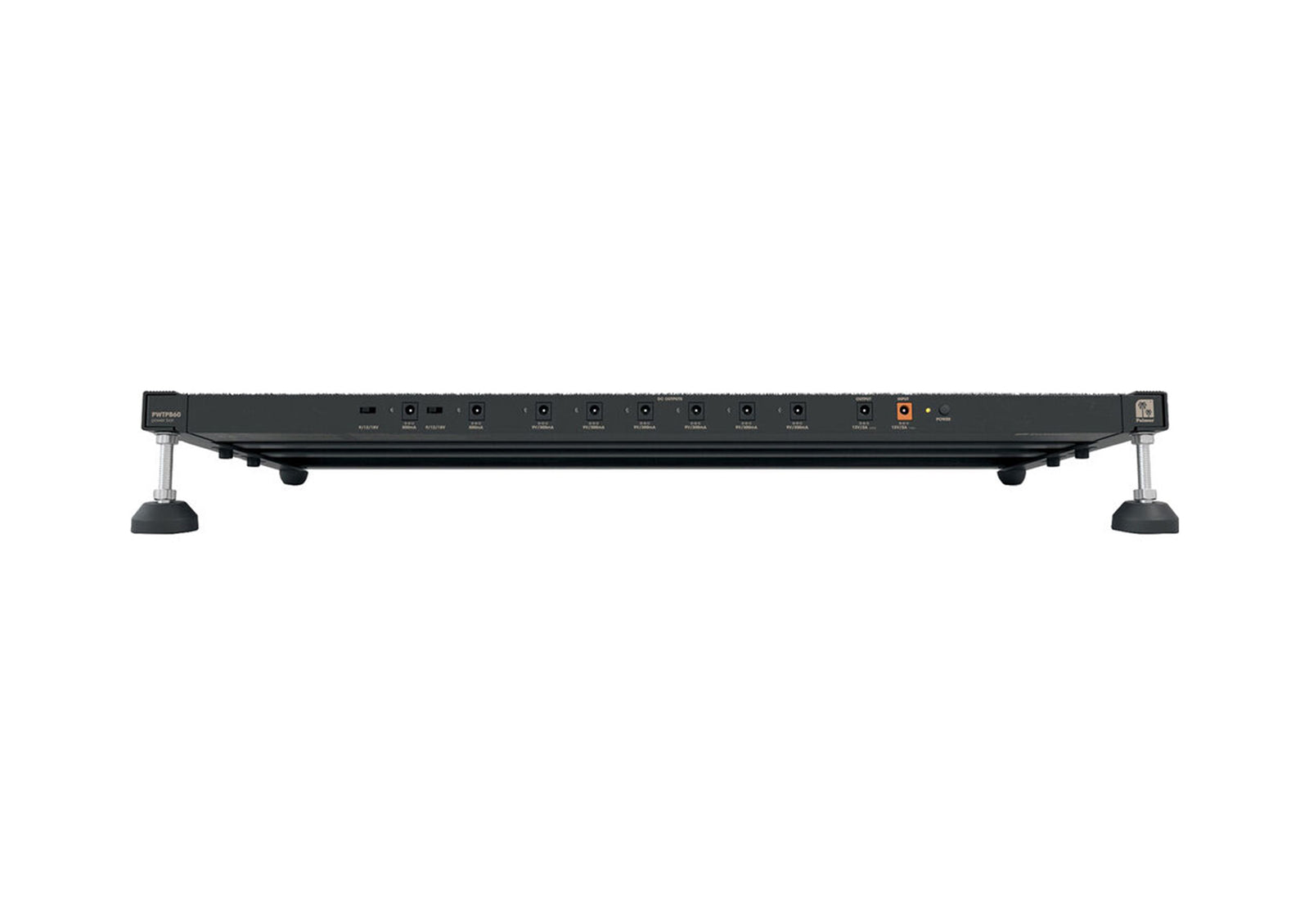 PLAMER PPEDALBAY60PB Pedal Board with Integrated Power Supply by Palmer
