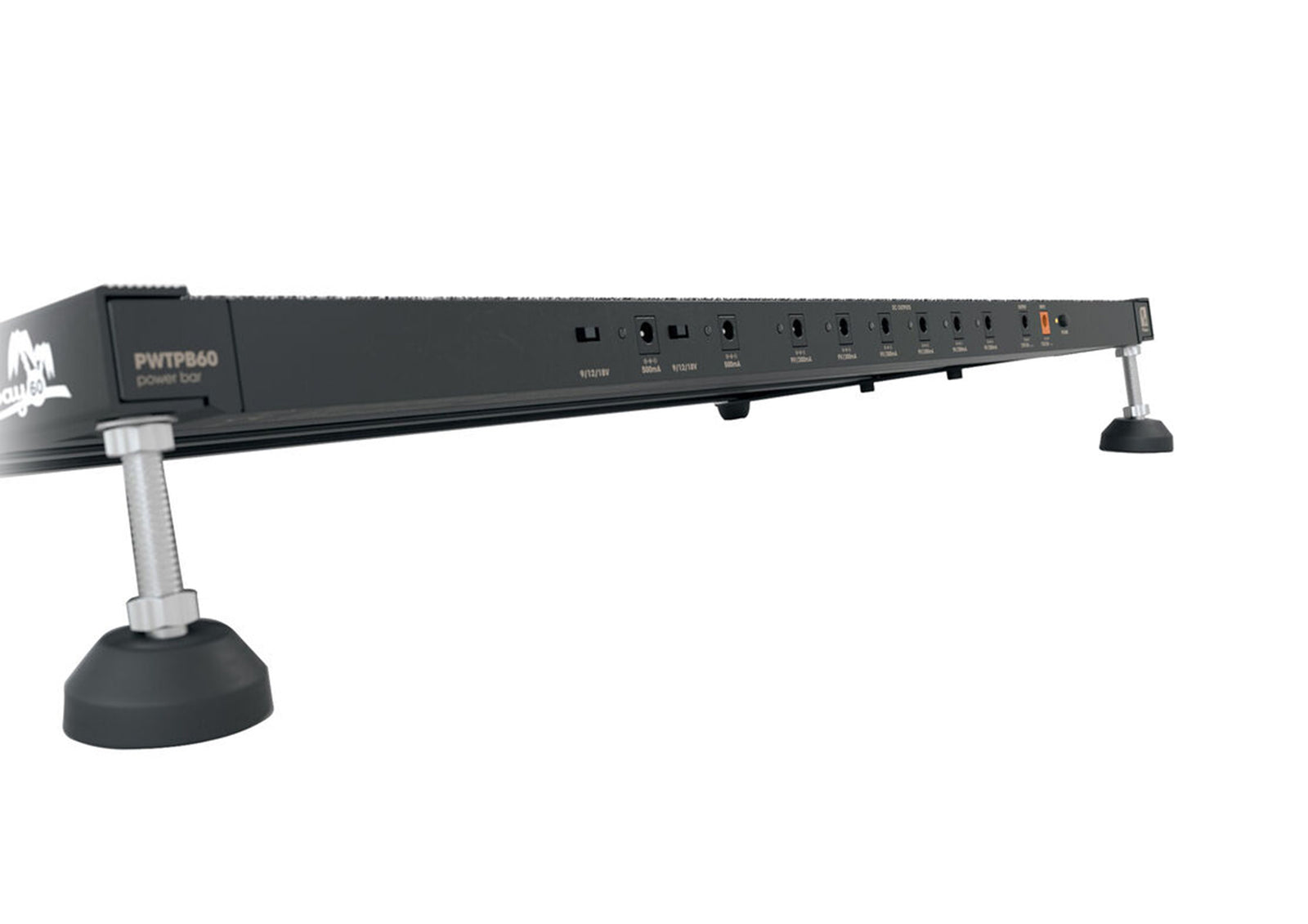 PLAMER PPEDALBAY60PB Pedal Board with Integrated Power Supply by Palmer