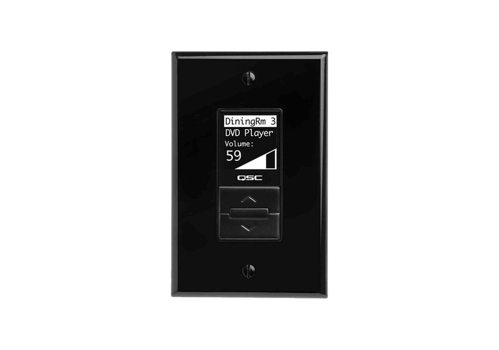 QSC MP-MFC Decora-Style Wall Controller for MP-M Series Mixers by QSC