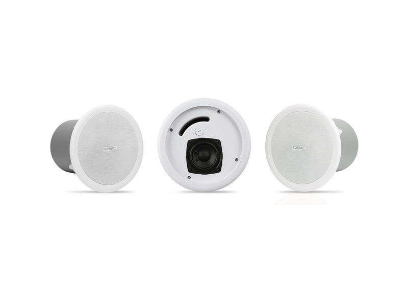 QSC AC-C2T, 25.7 Inches Full-Range Ceiling Speakers - Pair by QSC