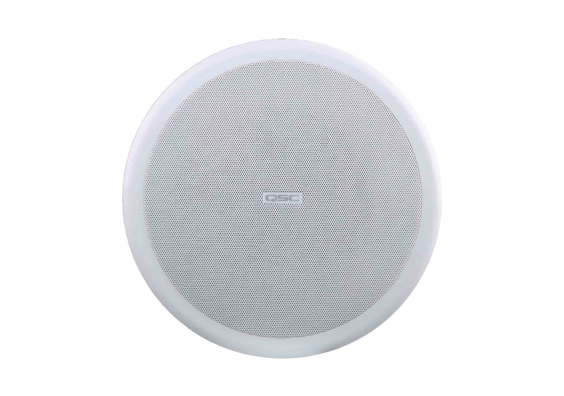 QSC AC-C8T Acoustic Coverage Series 8 Inch 2-Way 80W Ceiling Loudspeaker - Pair White by QSC