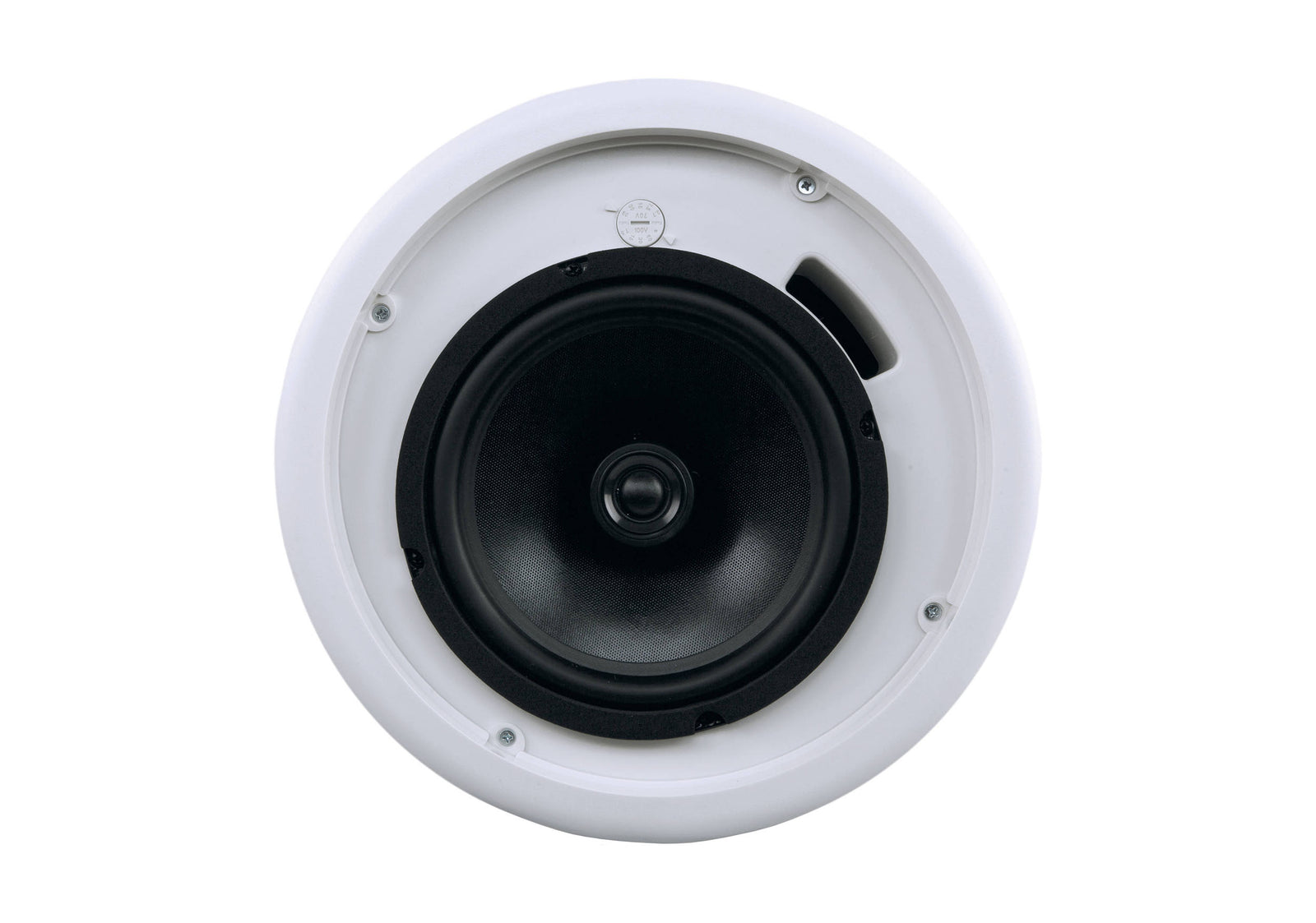 QSC AC-C8T Acoustic Coverage Series 8 Inch 2-Way 80W Ceiling Loudspeaker - Pair White by QSC