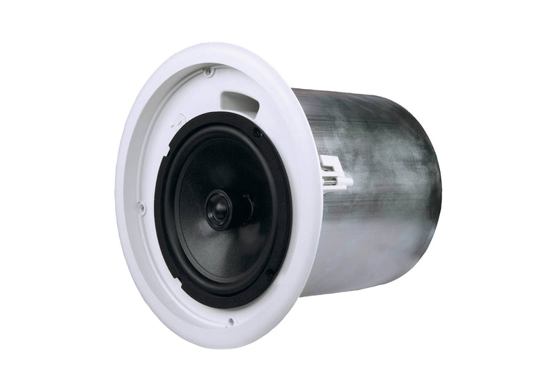 QSC AC-C8T Acoustic Coverage Series 8 Inch 2-Way 80W Ceiling Loudspeaker - Pair White by QSC