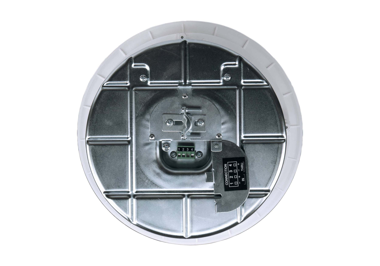QSC AC-C8T Acoustic Coverage Series 8 Inch 2-Way 80W Ceiling Loudspeaker - Pair White by QSC
