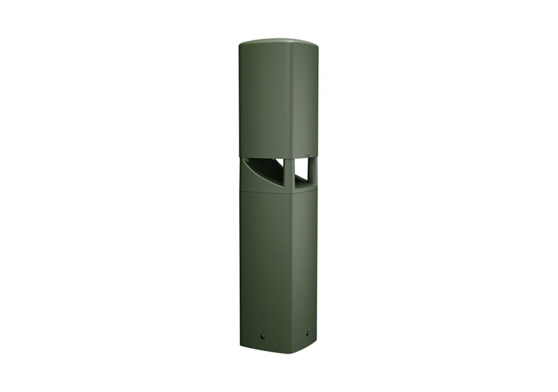 QSC AD-DWL.180 2-Way Direct Weather Landscape Bollard 5.25-Inches Loudspeaker - Green by QSC