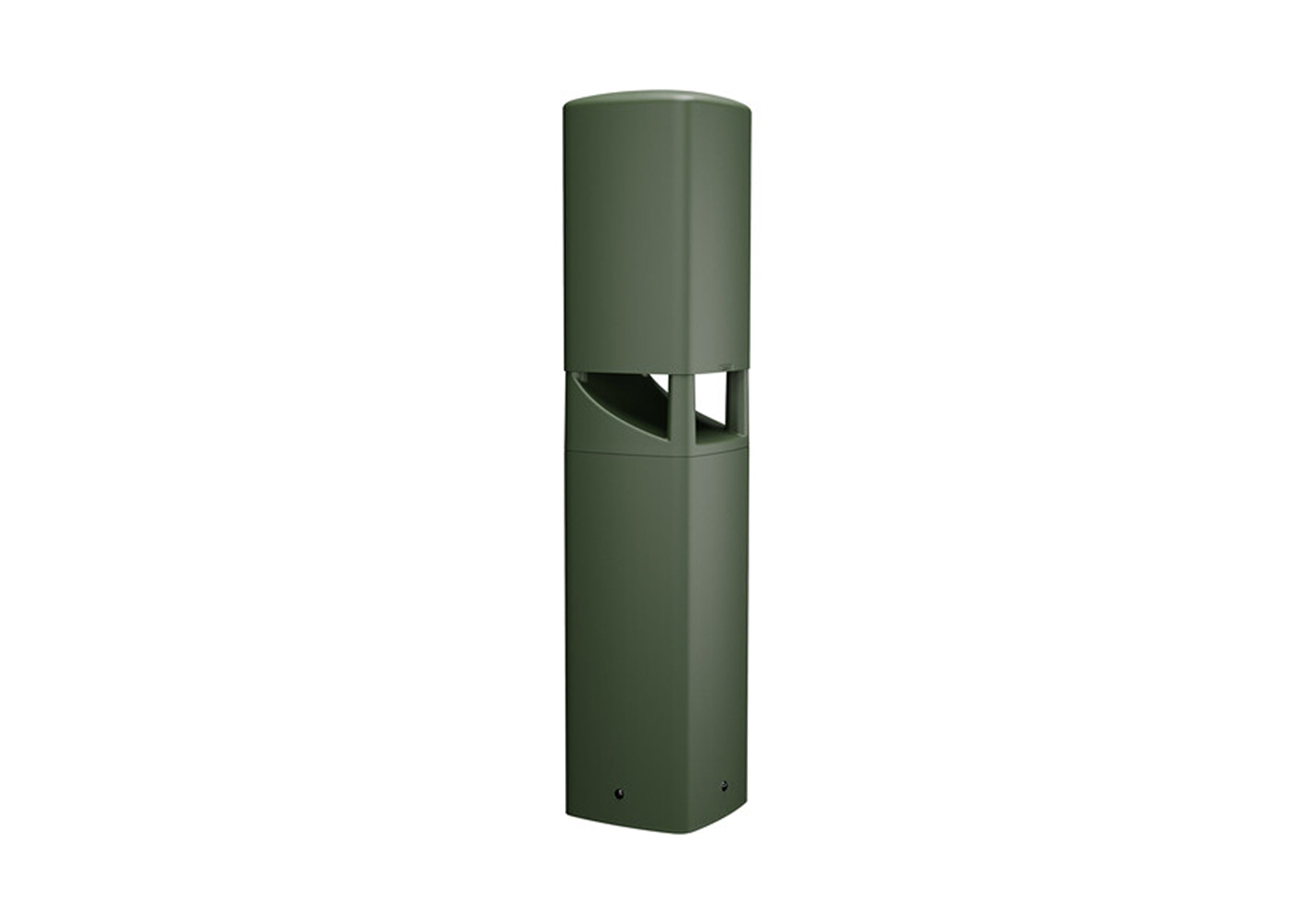 QSC AD-DWL.180 2-Way Direct Weather Landscape Bollard 5.25-Inches Loudspeaker - Green by QSC