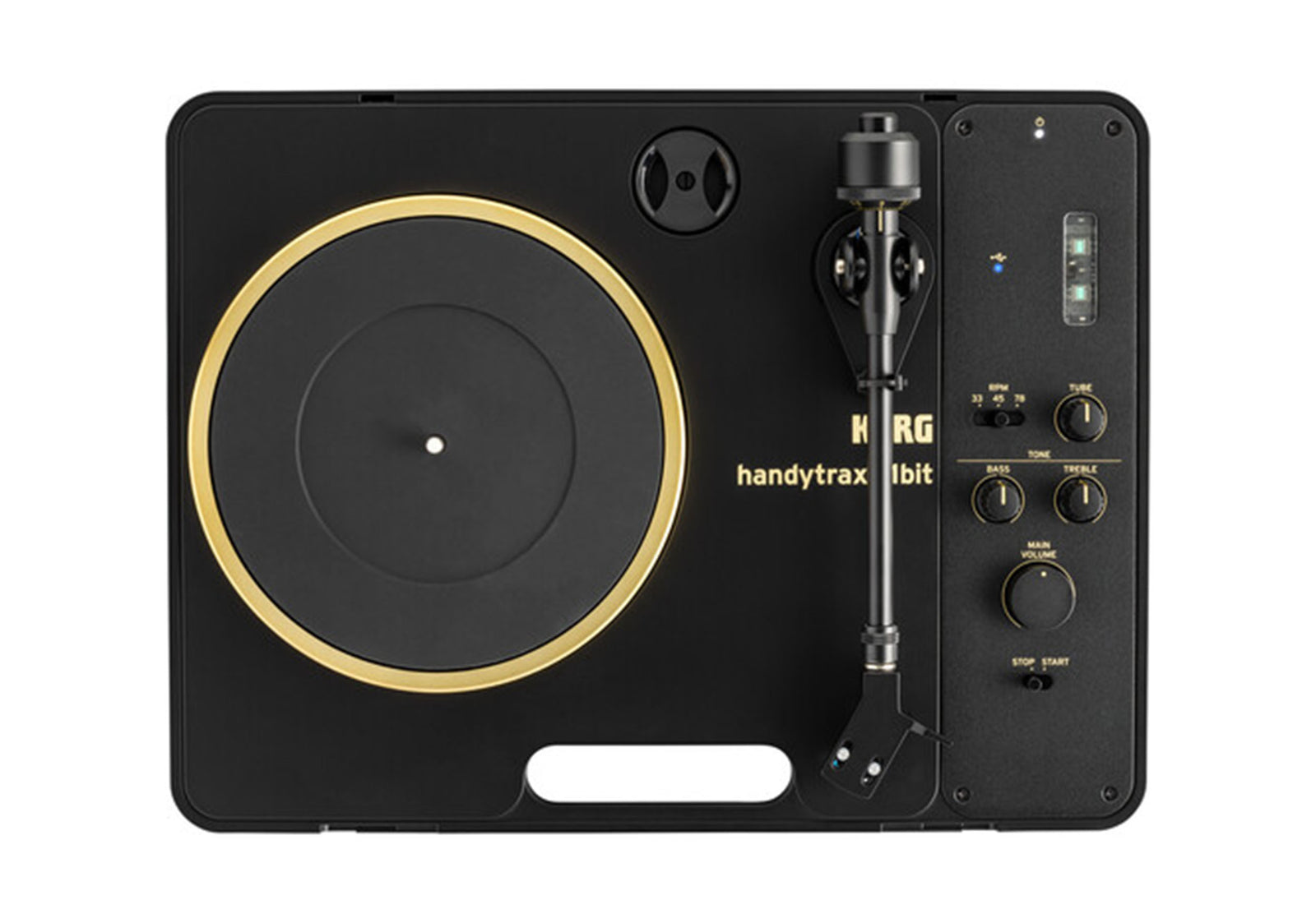 Korg Handytraxx 1 BIT Portable Record Player with Nutube EQ and High-Definition Recording by Korg