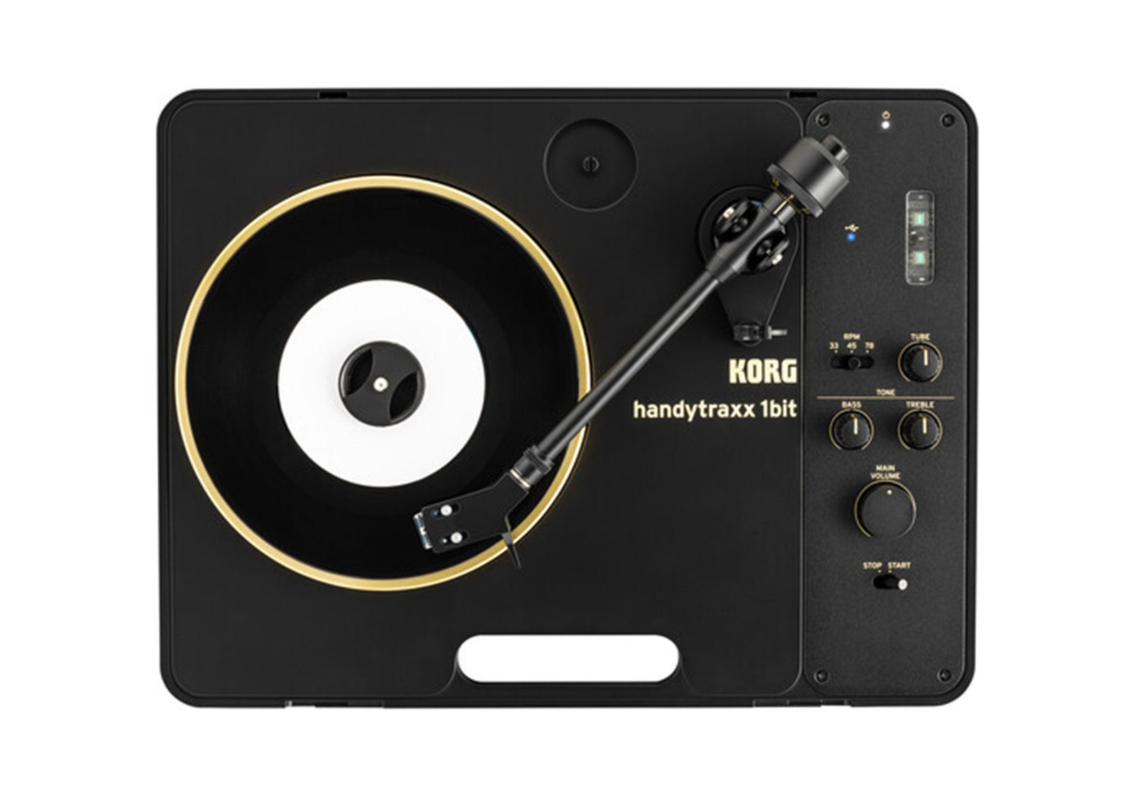 Korg Handytraxx 1 BIT Portable Record Player with Nutube EQ and High-Definition Recording by Korg