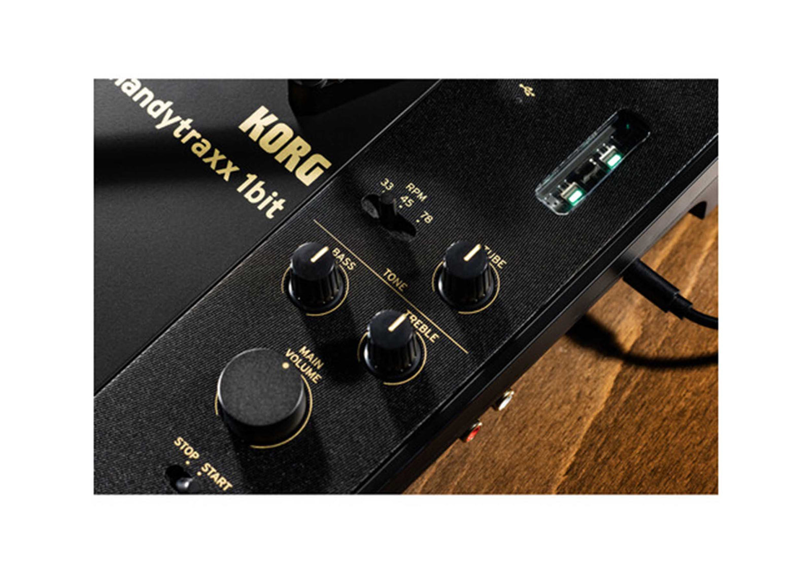 Korg Handytraxx 1 BIT Portable Record Player with Nutube EQ and High-Definition Recording by Korg