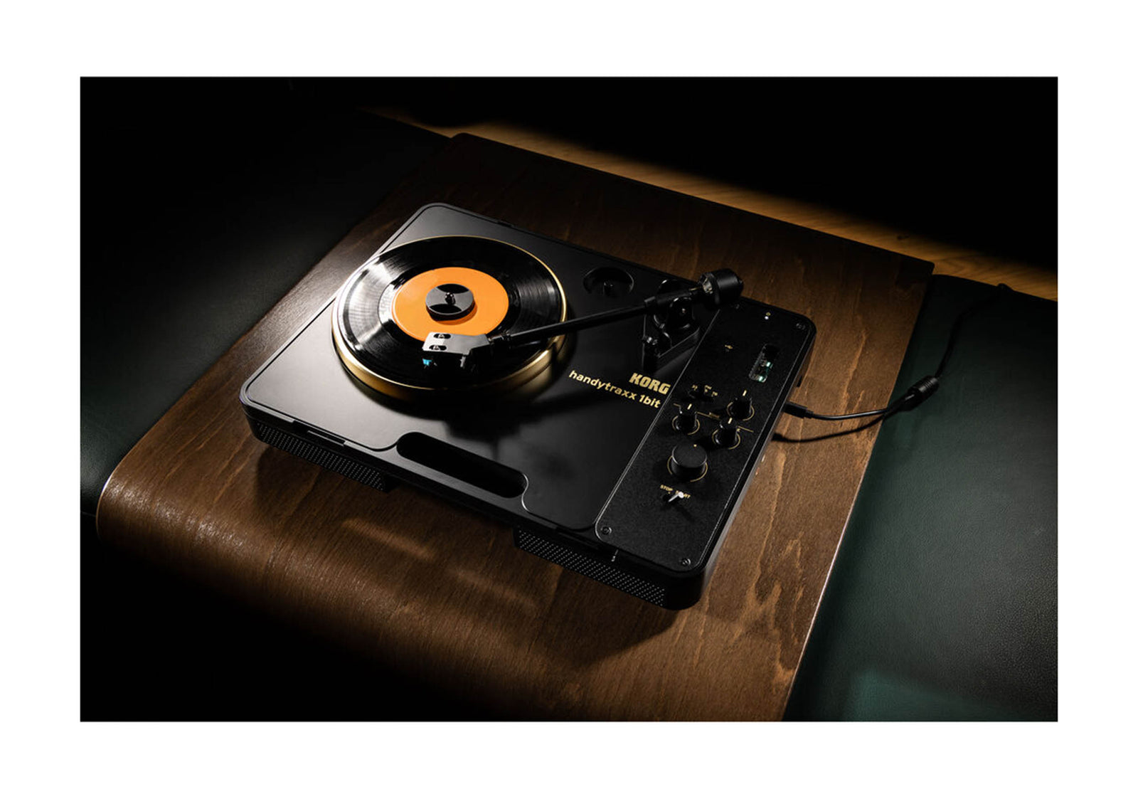 Korg Handytraxx 1 BIT Portable Record Player with Nutube EQ and High-Definition Recording by Korg