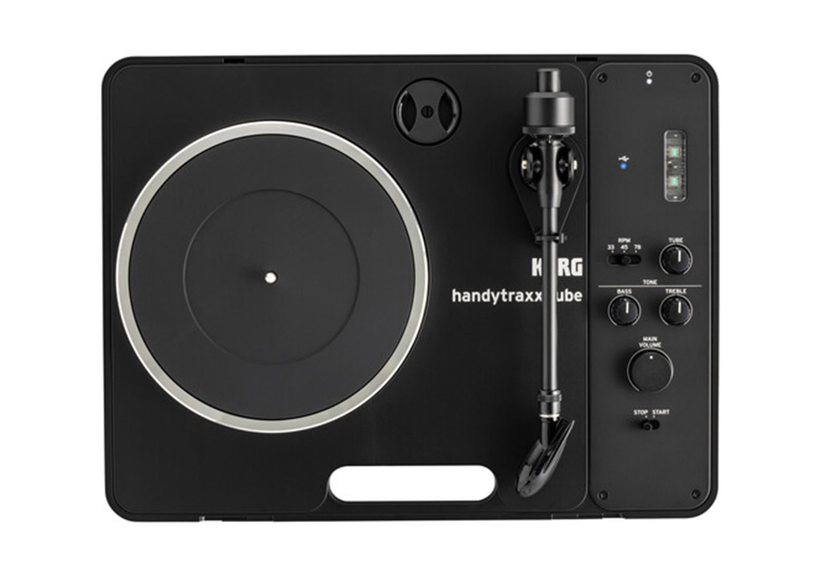 Korg Handytraxx TUBE JICO, Portable Record Player with JICO Clipper MM Cartridge by Korg