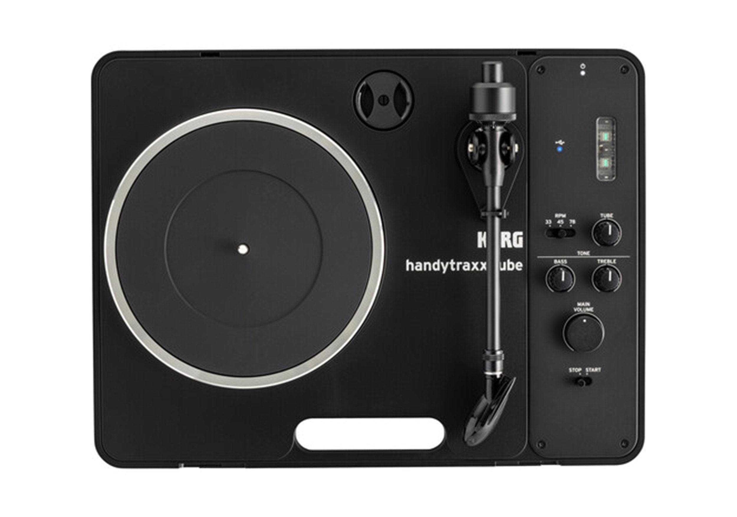 Korg Handytraxx TUBE JICO, Portable Record Player with JICO Clipper MM Cartridge by Korg