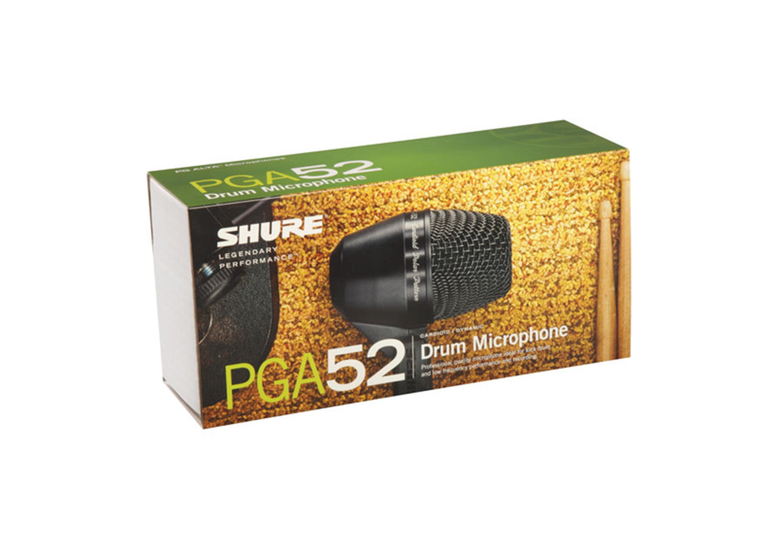 Shure PGA52 Cardioid Dynamic Kick Drum Microphone by Shure