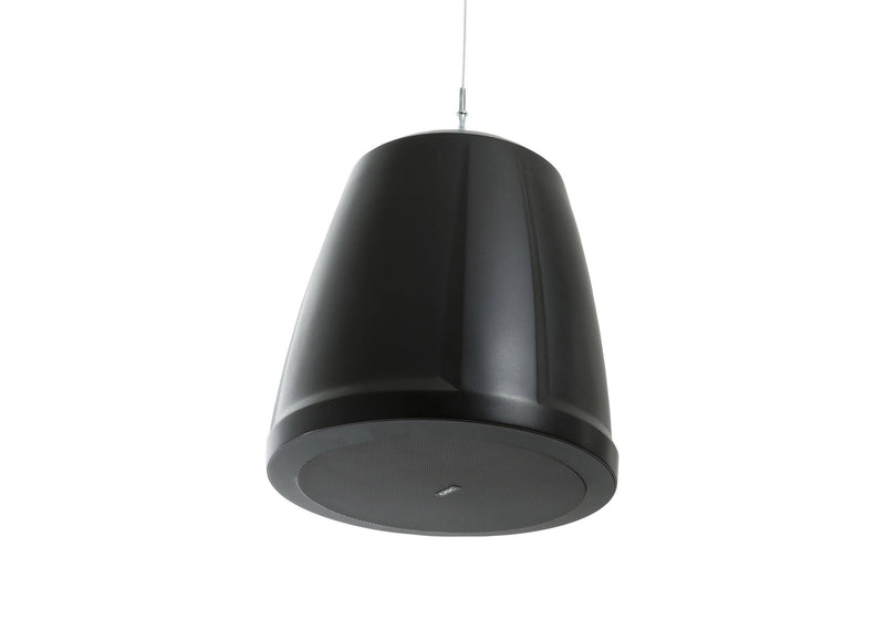 QSC AD-P4T-BK Acoustic Design Series 4.5 Inch 2-Way 30W Pendant-Mount Loudspeaker - Black by QSC