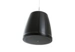 QSC AD-P4T-BK Acoustic Design Series 4.5 Inch 2-Way 30W Pendant-Mount Loudspeaker - Black by QSC