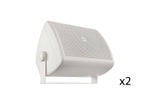 QSC AC-S4T-WH Acoustic Coverage Series 4" 2-Way 16W Loudspeaker - Pair White by QSC
