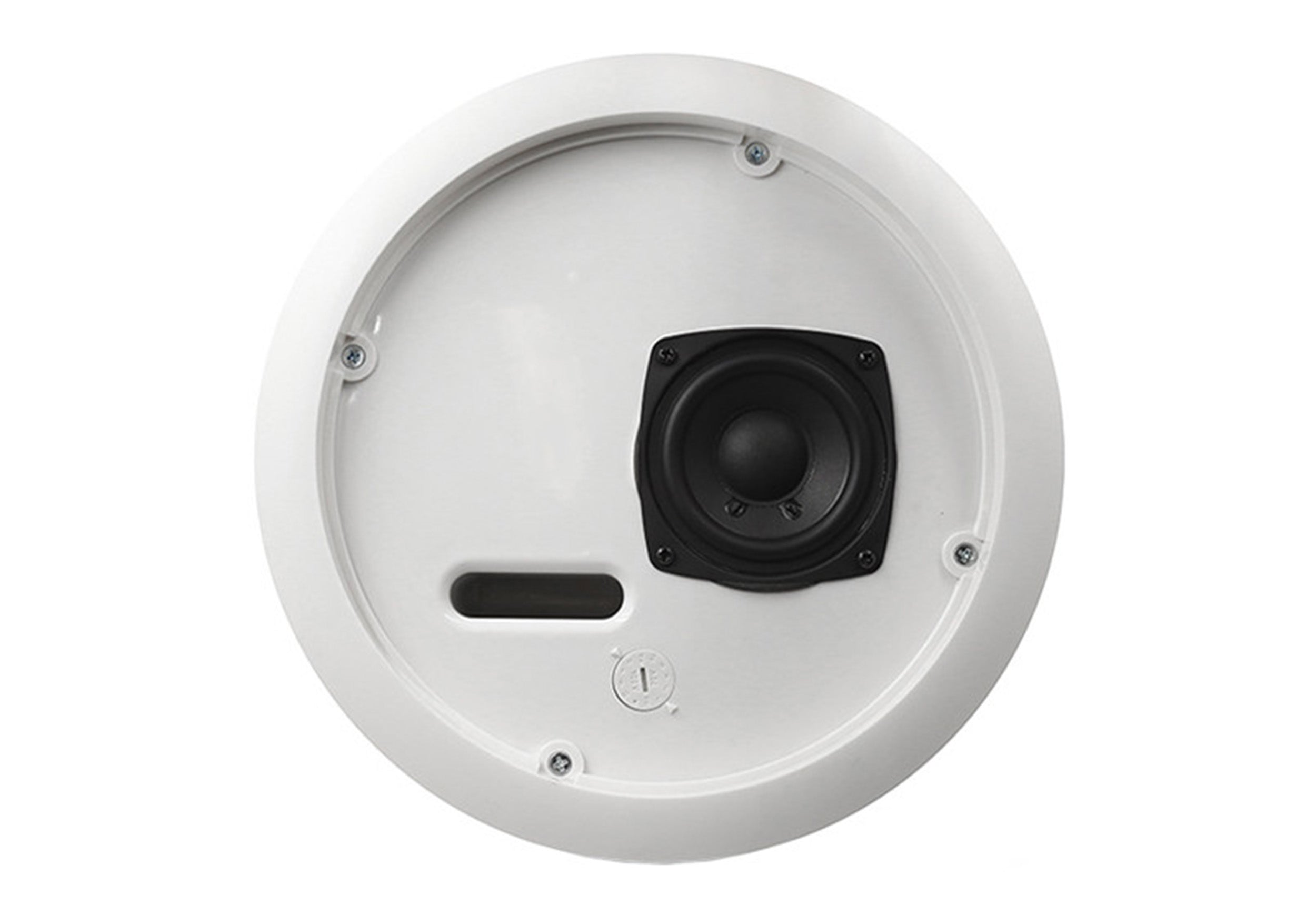 QSC AC-C2T-LP Acoustic Coverage 2.75" 2-Way, Low-Profile Ceiling Loudspeaker - Pair White by QSC