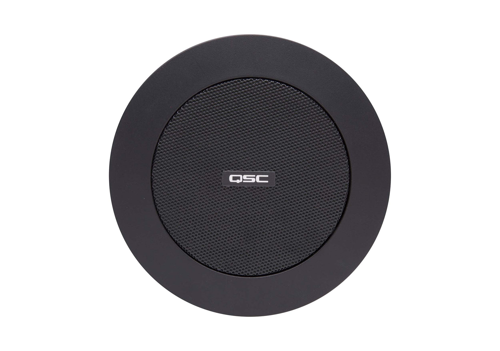 QSC AD-C.SAT-BK 2.75-Inch Small Format Ceiling Satellite Loudspeaker - Pair Black by QSC