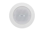 QSC AD-C.SAT-WH 2.75-Inch Small Format Ceiling Satellite Loudspeaker - Pair White by QSC