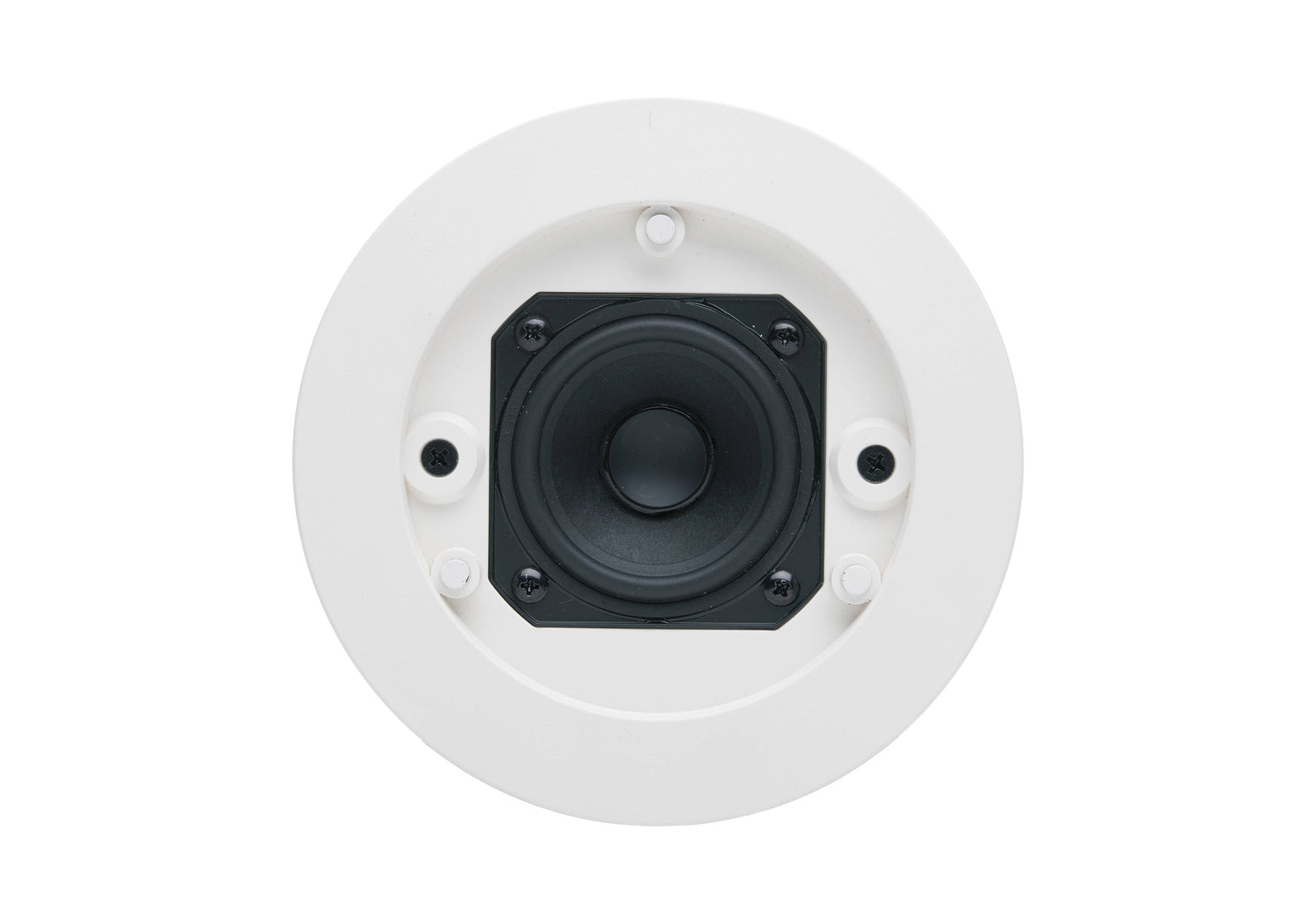 QSC AD-C.SAT-WH 2.75-Inch Small Format Ceiling Satellite Loudspeaker - Pair White by QSC